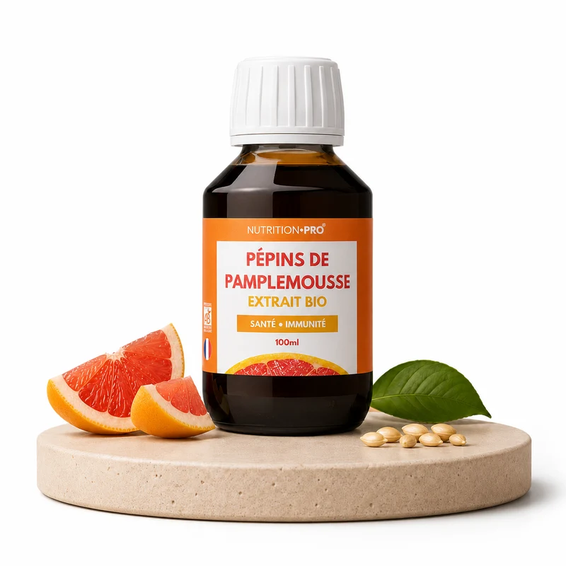 EXTRAIT DE PÉPINS DE PAMPLEMOUSSE BIO