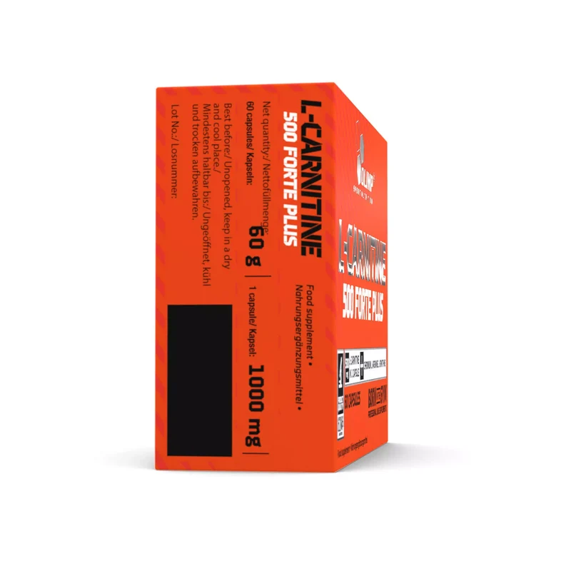L-Carnitine 500 Forte Plus 60 capsules
