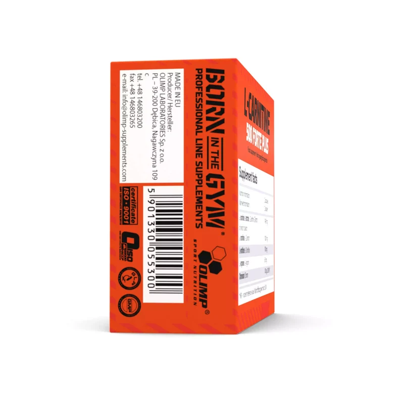 L-Carnitine 500 Forte Plus 60 capsules