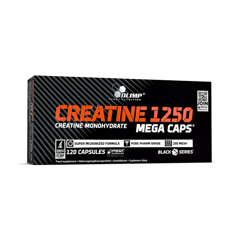 Creatine 1250 Mega Caps 120 gélules