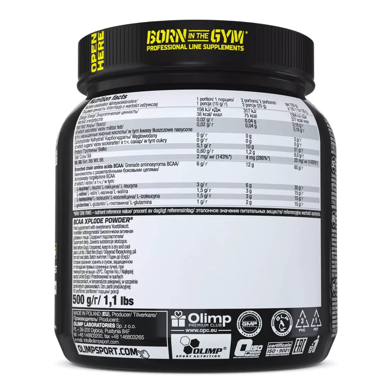 BCAA Xplode Powder 500g