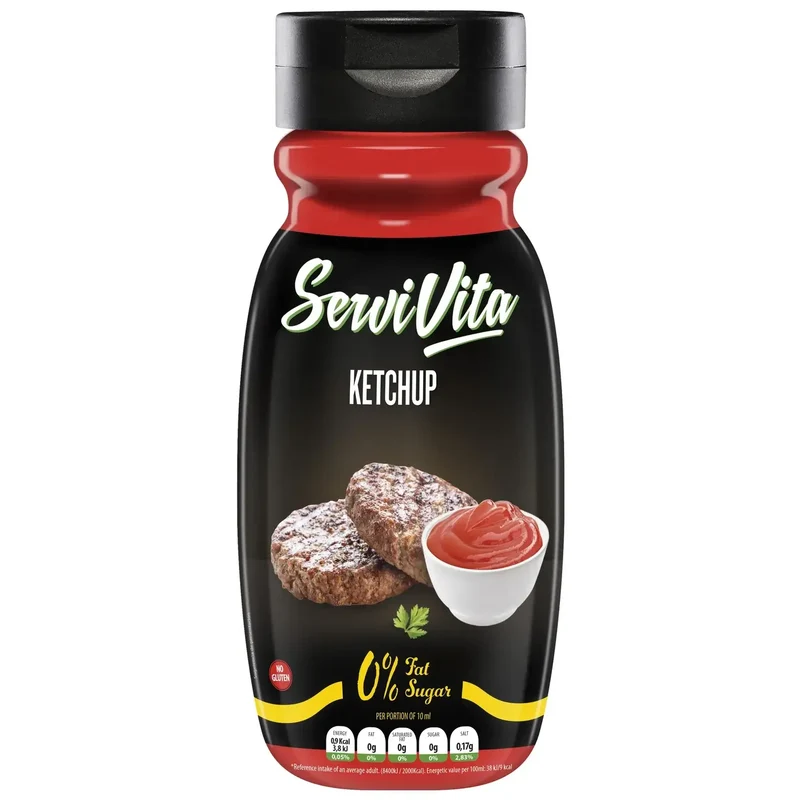 Sauce Zéro 320 ml Ketchup Servivita
