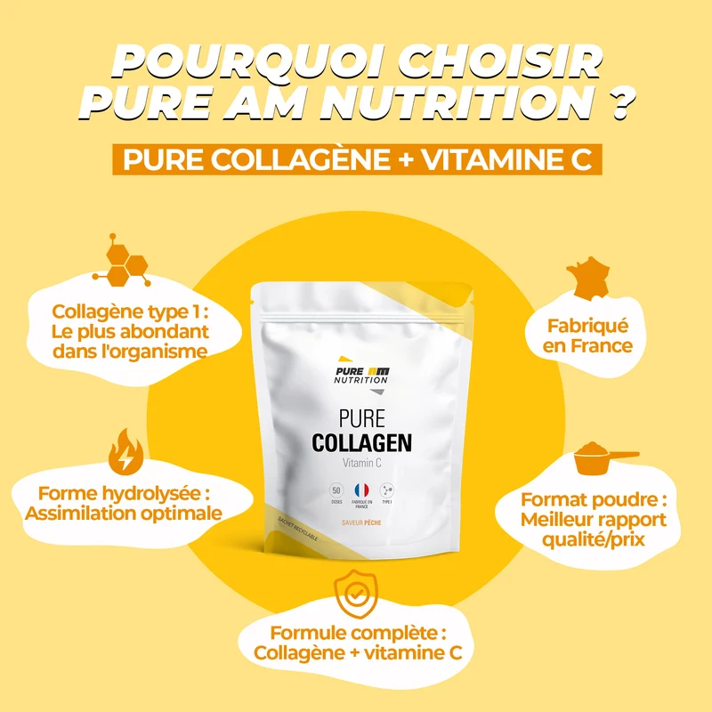 PURE Collagène + vitamine C