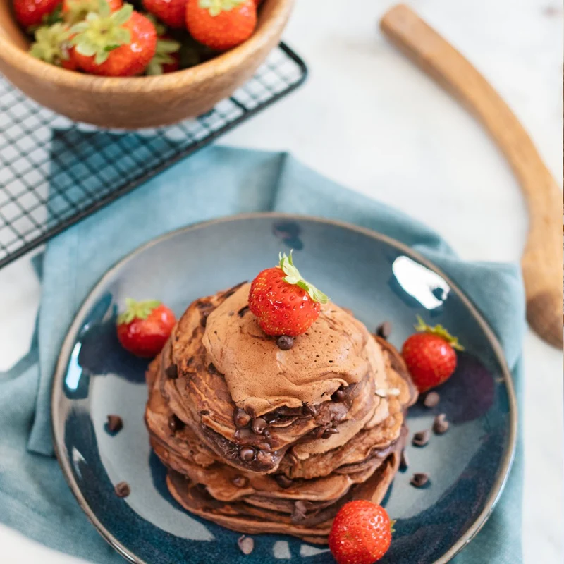 Pancakes chocolat