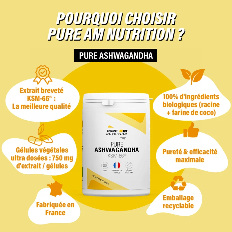PURE Ashwagandha KSM66® bio