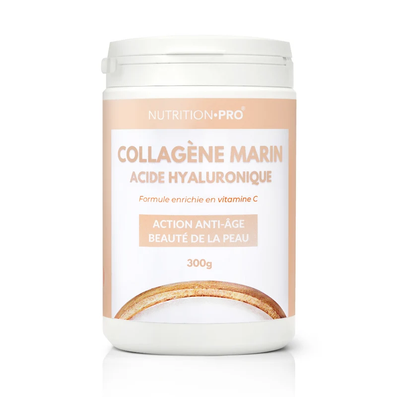 COLLAGÈNE MARIN / ACIDE HYALURONIQUE EN POUDRE