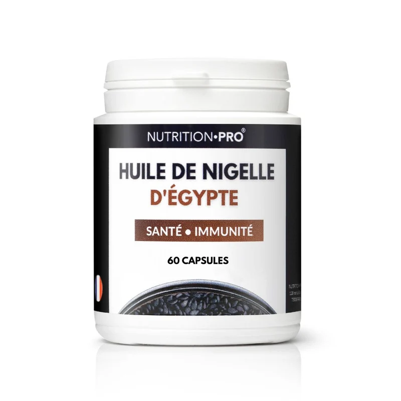 HUILE DE NIGELLE D'ÉGYPTE EN CAPSULES