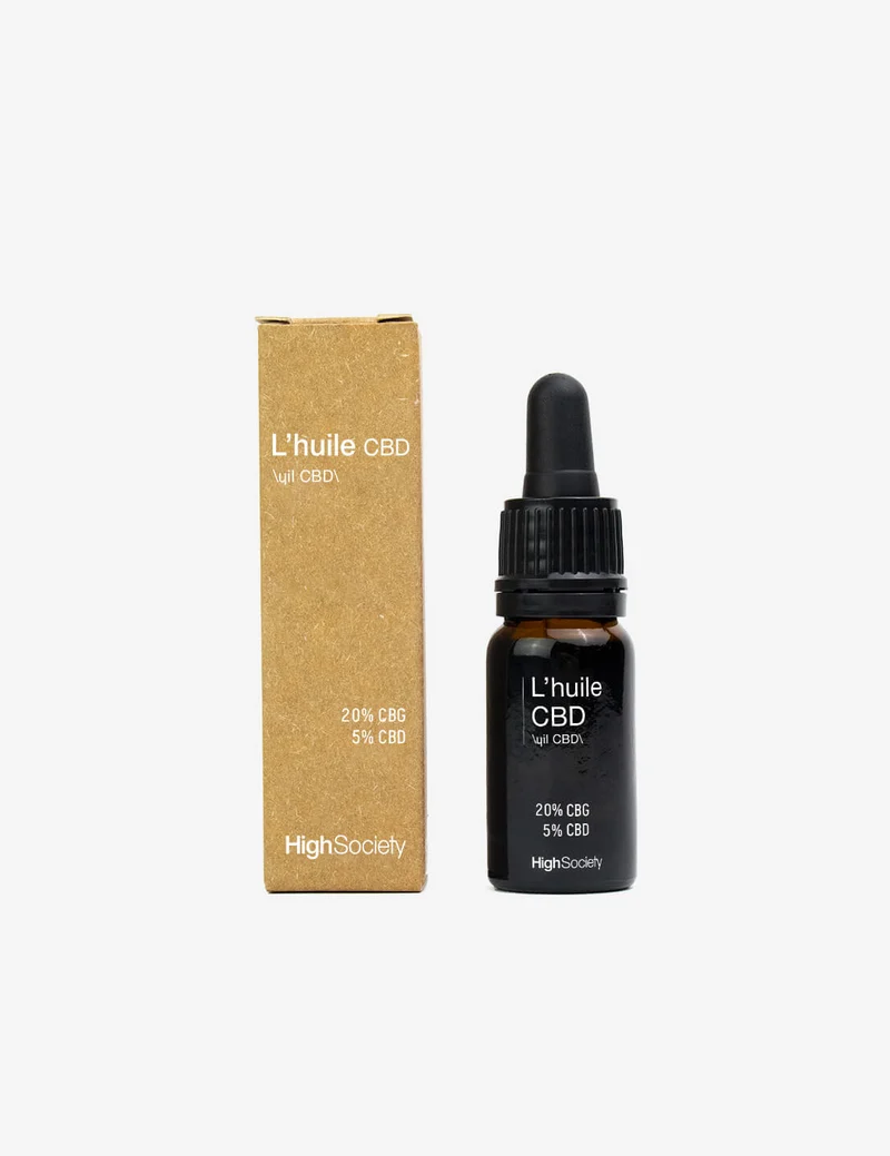 Huile de Chanvre CBG 20% + CBD 5%