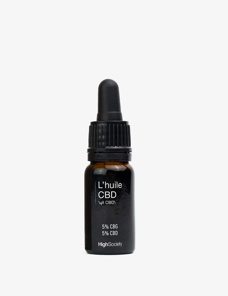 Huile de Chanvre CBG 5% + CBD 5%