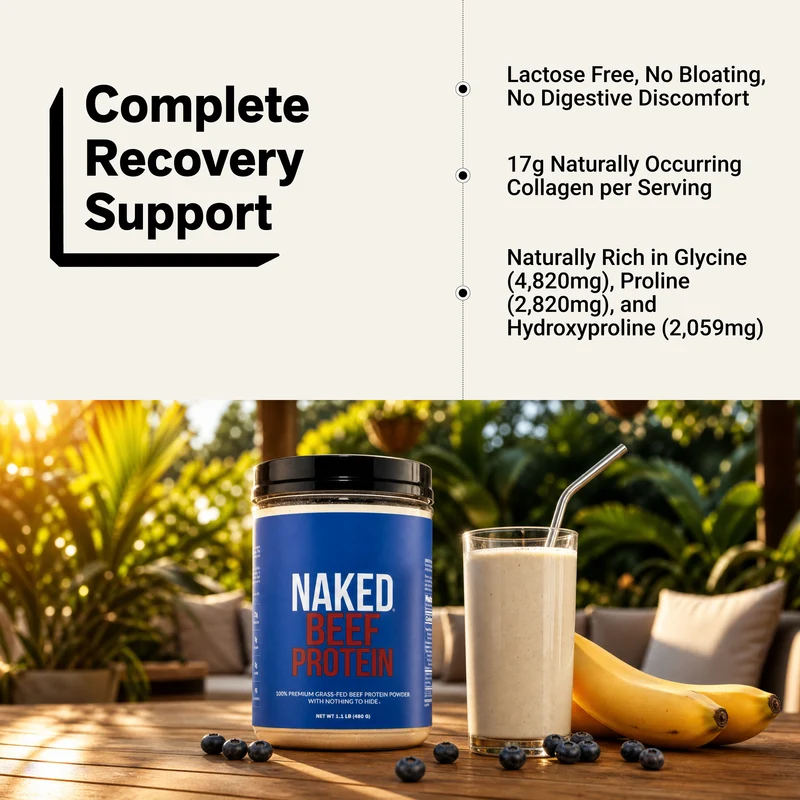 Beef Protein Powder | Naked Beef Protein - 1.1LB