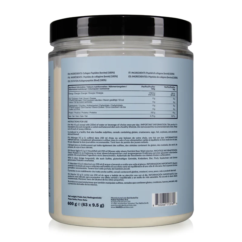 Collagen Peptides Protein | Naked Collagen - 600g
