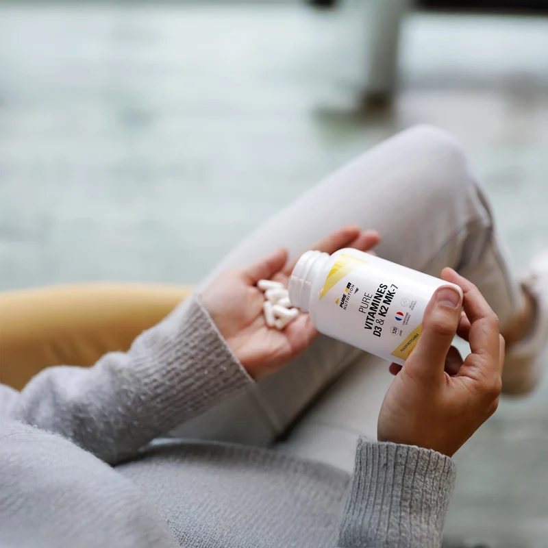 PURE Vitamines D3 + K2 MK-7