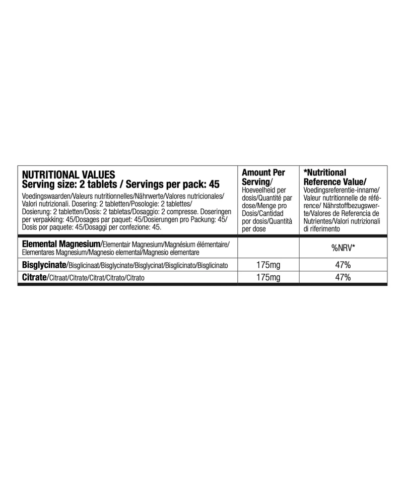 Magnesium Bisglycinaat & Citraat