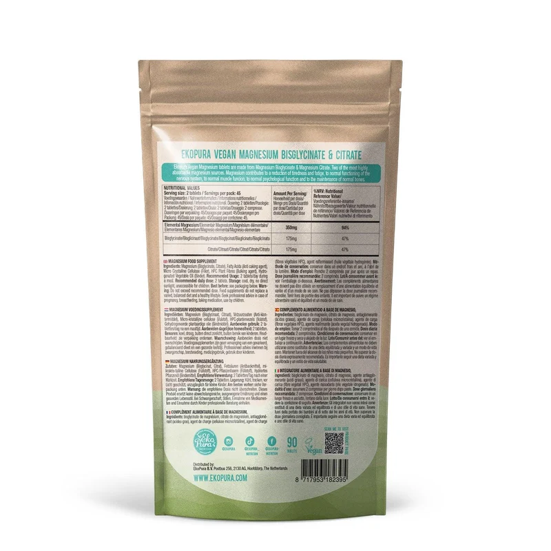 Magnesium Bisglycinaat & Citraat