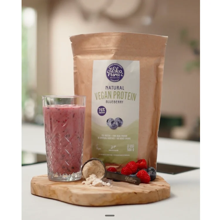 Vegan Protein Blueberry