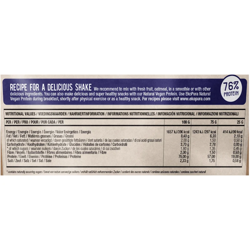 Vegan Protein Blueberry