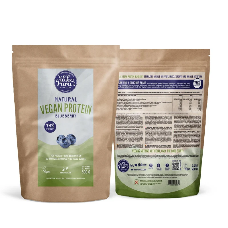 Vegan Protein Blueberry