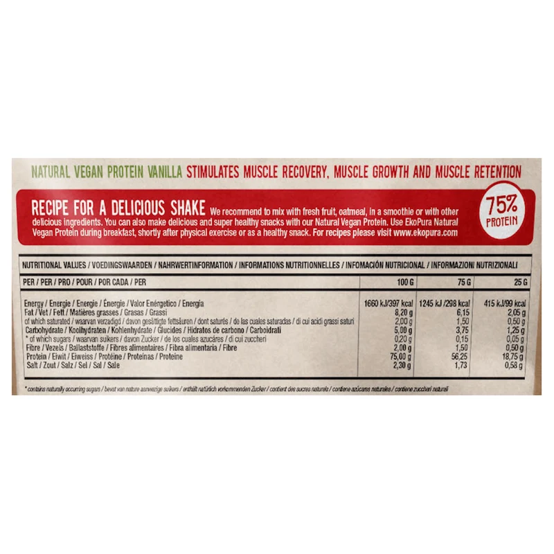 Vegan Protein Vanille