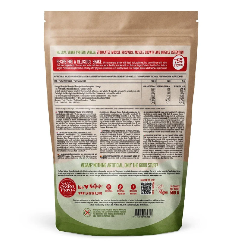 Vegan Protein Vanille