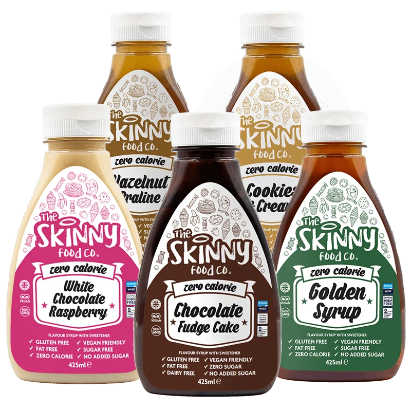 Ensemble de sirop maigre zéro calorie - The Skinny Food Co