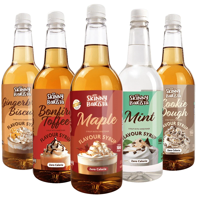 Paquet de sirop de 1 litre 5 pour 19 £