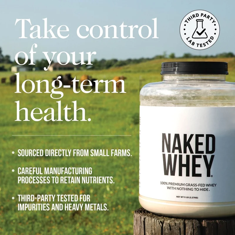Chocolate Whey Protein Powder | Naked Chocolate Whey - 2280g