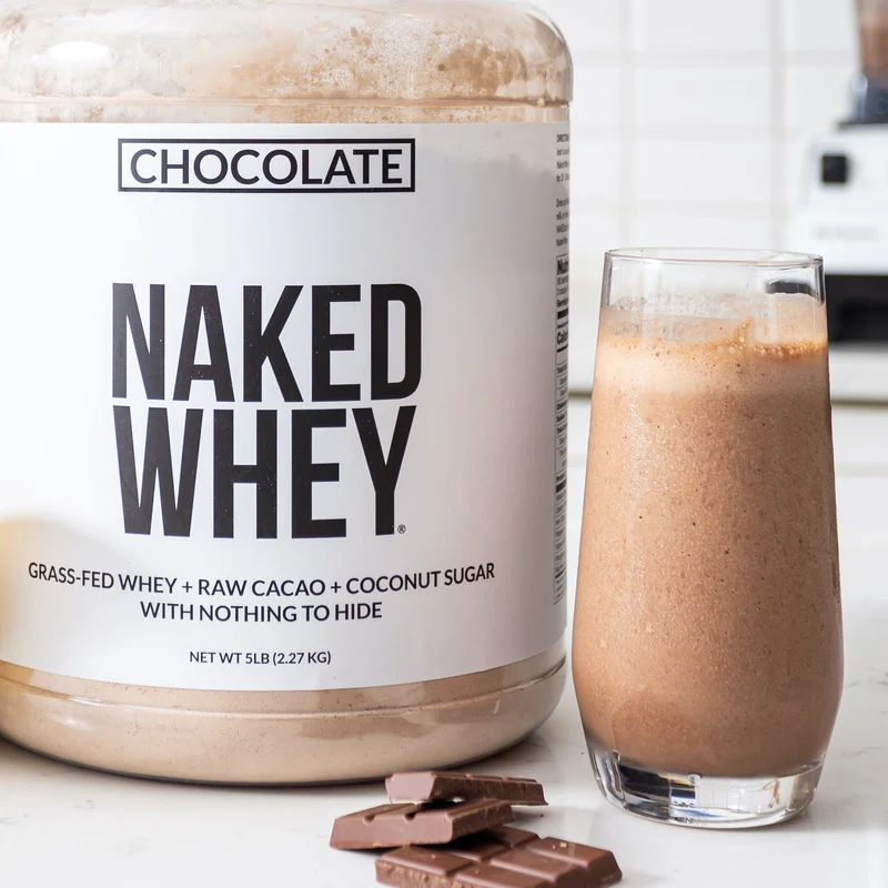 Chocolate Whey Protein Powder | Naked Chocolate Whey - 2280g