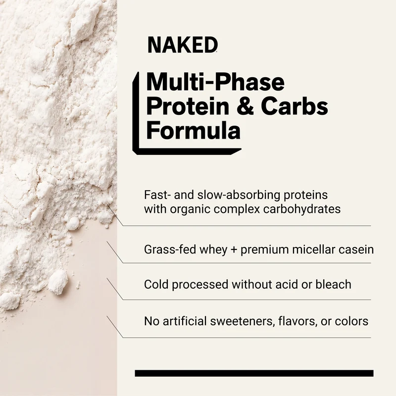 Mass Gainer Protein Supplement | Naked Mass - 12LB