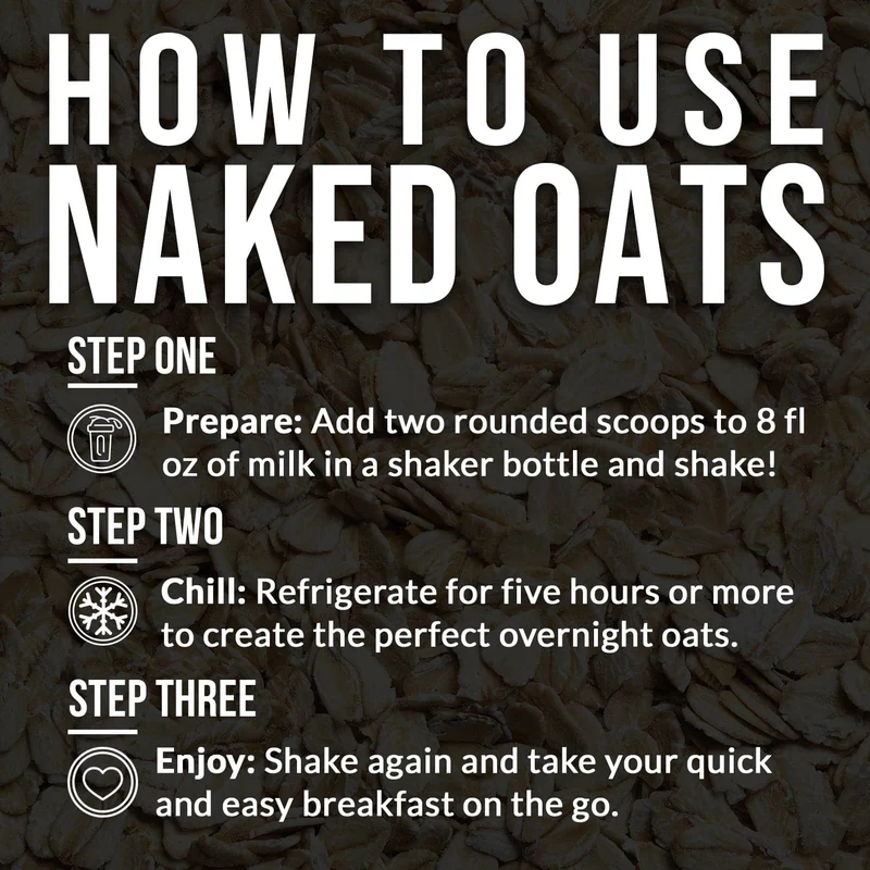 Chocolate Peanut Butter Banana Protein Oats | Naked Oats