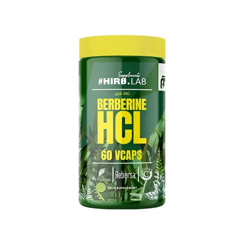 Berberine HCL 450mg 60 Gélules