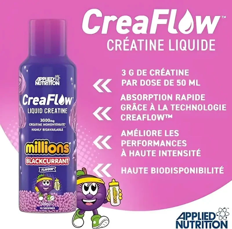 Créatine liquide pure CreaFlow 500ml