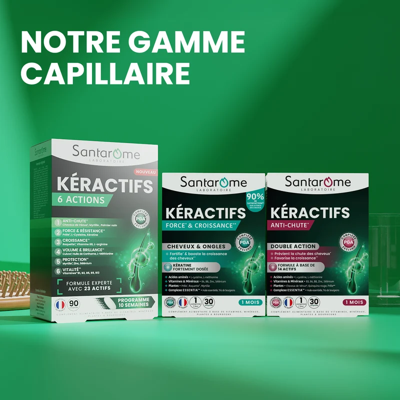 Kéractifs 6 actions - 90 comprimés