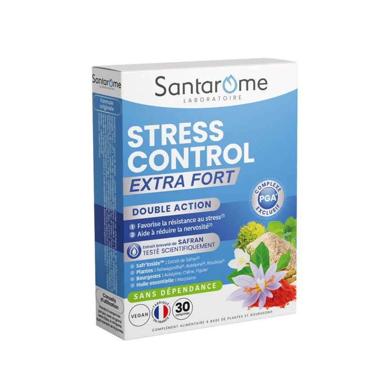 Stress Control Extra Fort - 30 comprimés