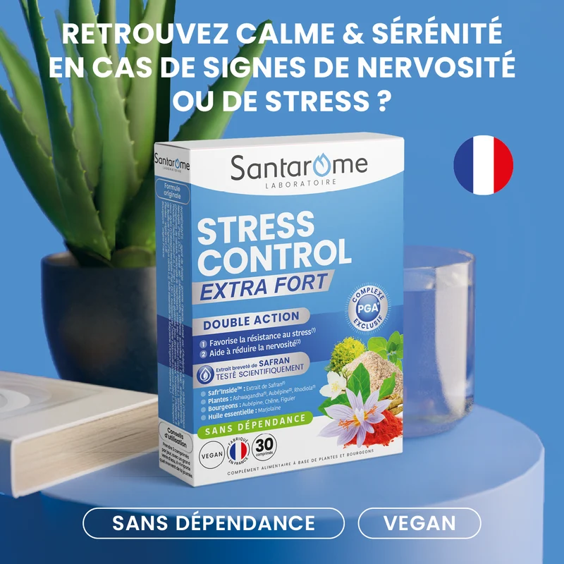 Stress Control Extra Fort - 30 comprimés
