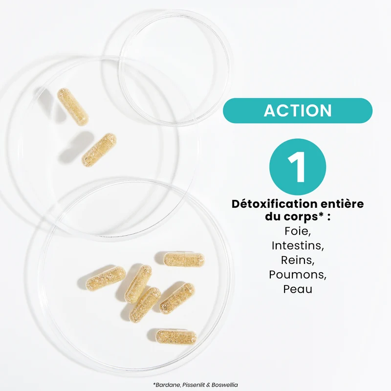 Pur'Détox 5 Émonctoires - 30 Gélules
