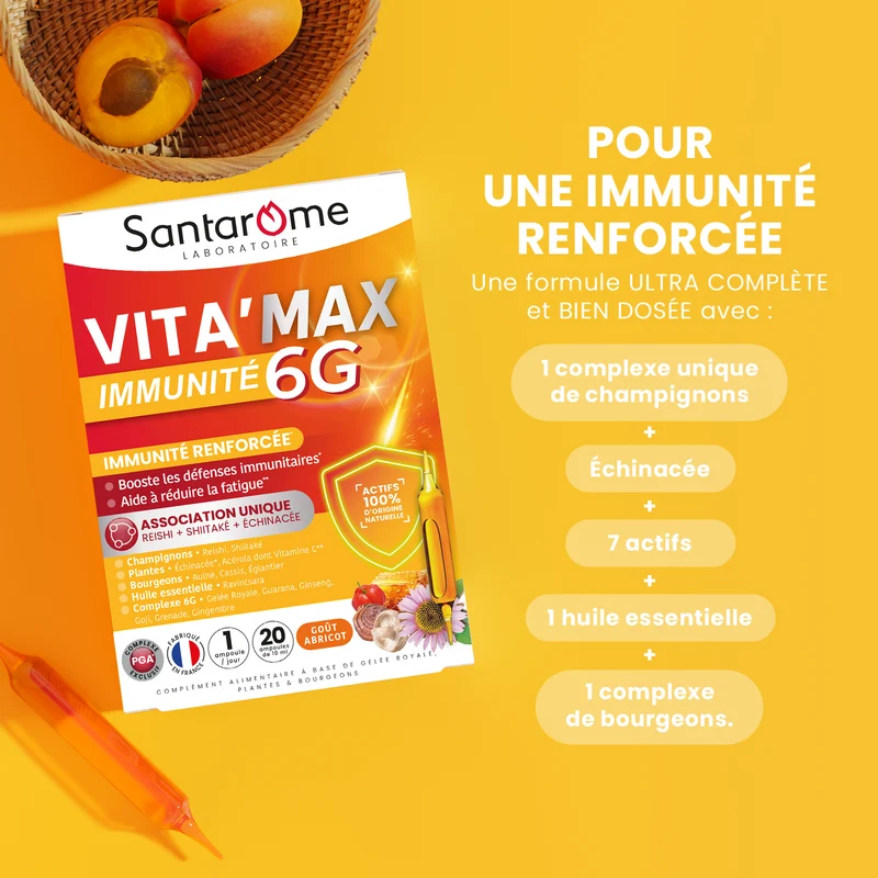 Pack immunité - Zinc + Reishi + Shiitaké