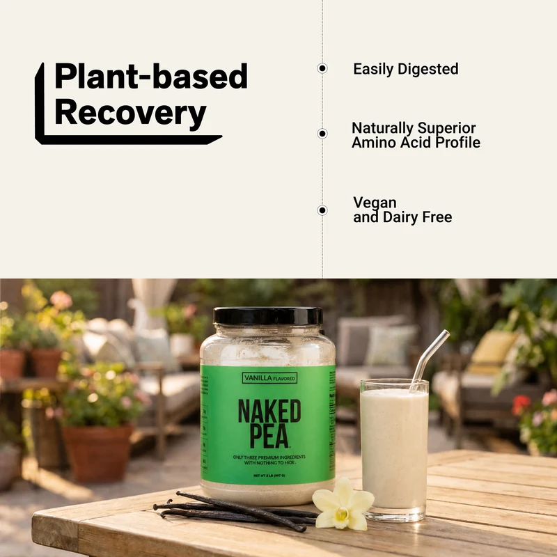 Vanilla Pea Protein Powder | Naked Vanilla Pea - 2LB