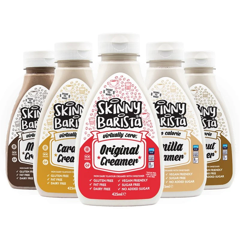 Skinny Food Co Lot de 5 crémiers à café (crème non laitière) - 425 ml