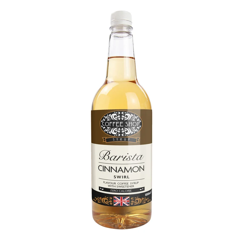 Sirop de café léger à la cannelle Coffee Shop - 1 litre (États-Unis)