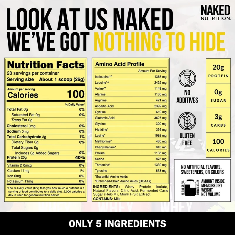 Lemonade Whey Protein Isolate | Clear Naked Whey
