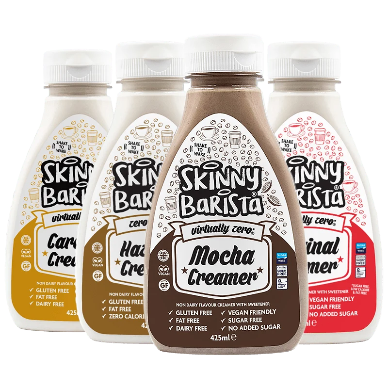 Skinny Food Co Lot de 4 crémiers à café (crème non laitière) - 425 ml