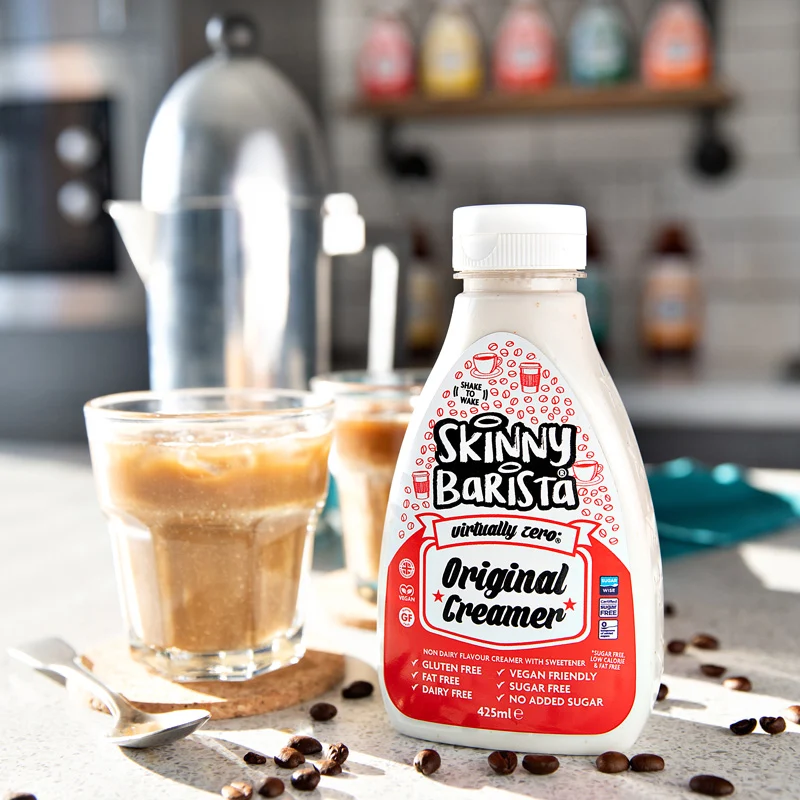 Skinny Food Co Lot de 4 crémiers à café (crème non laitière) - 425 ml