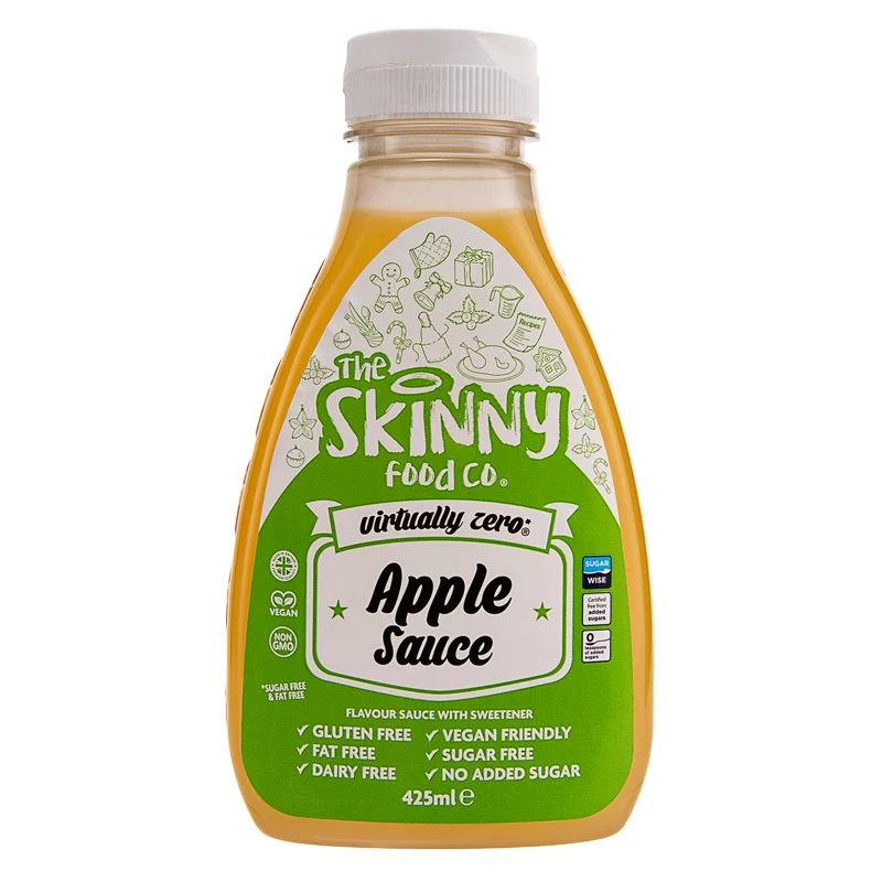 Sauce maigre sans sucre aux pommes Virtually Zero© - 425 ml