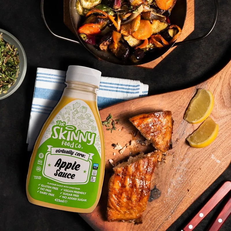 Sauce maigre sans sucre aux pommes Virtually Zero© - 425 ml
