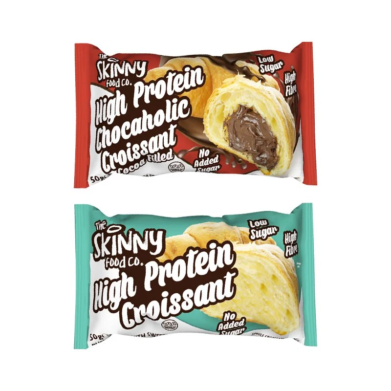 (Liquidation, À consommer de préférence avant le 26 avril) Croissants riches en protéines Skinny Food Co 50 g
