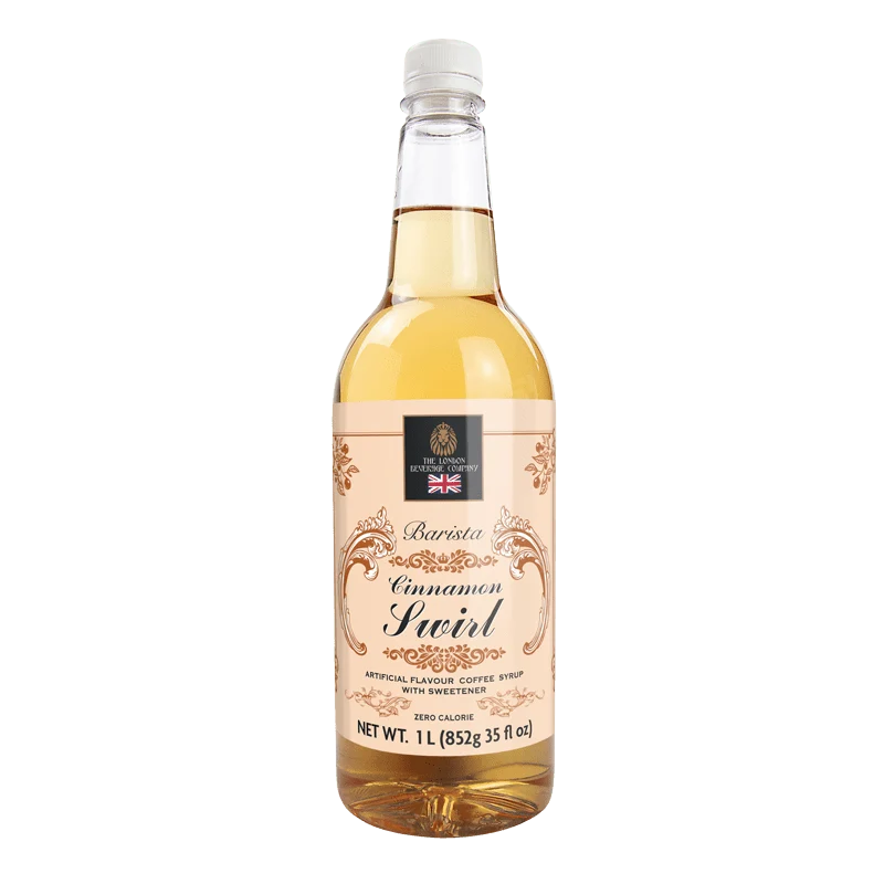 Sirop de café léger à la cannelle de London Beverage Company - 1 litre (États-Unis)