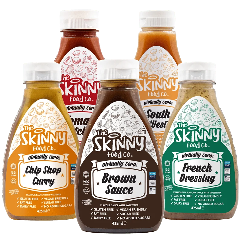 Ensemble essentiel de sauce maigre - The Skinny Food Co
