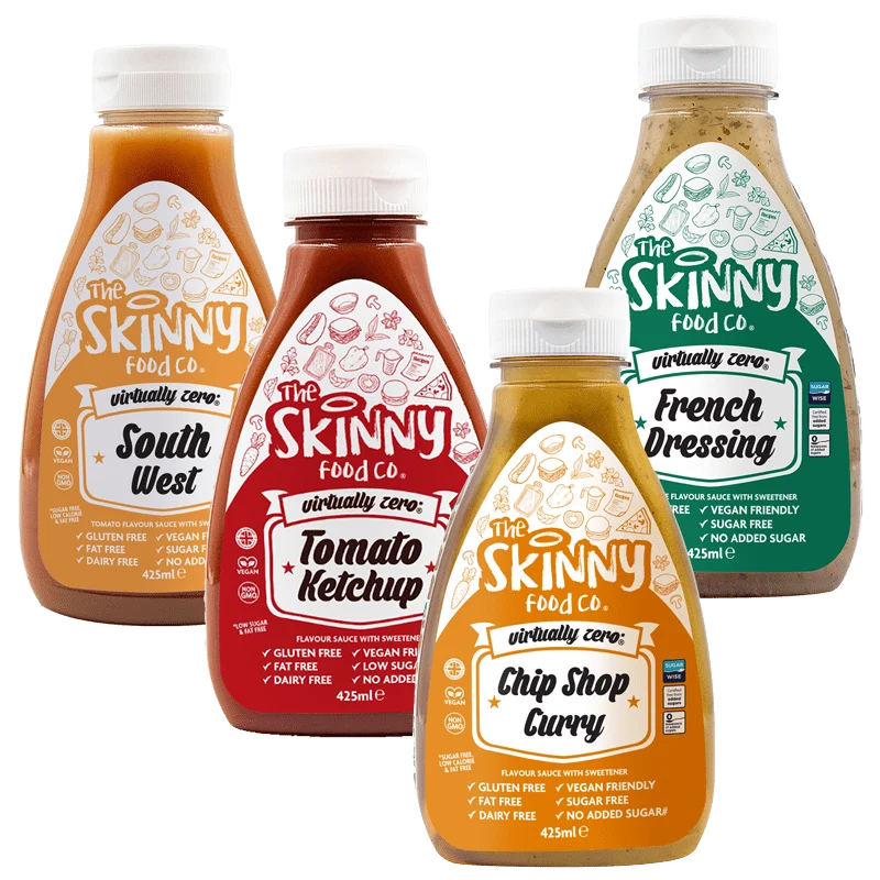 Lot de sauces maigres Saver - The Skinny Food Co