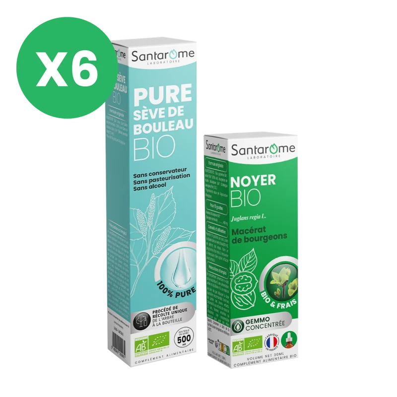 Pack Sève de Bouleau & Noyer