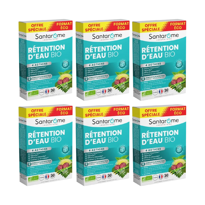 Rétention d'Eau Bio - 30 comprimés